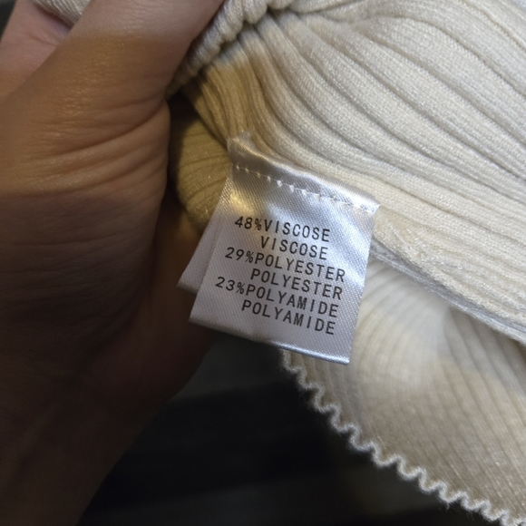 Nasty Gal ribbed turtleneck midi dress - Picture 4 of 6